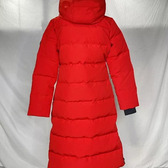 NEW THE RECYCLED PLANET Women's Jacket Lungo Long Size XS Red - Picture 2 of 8